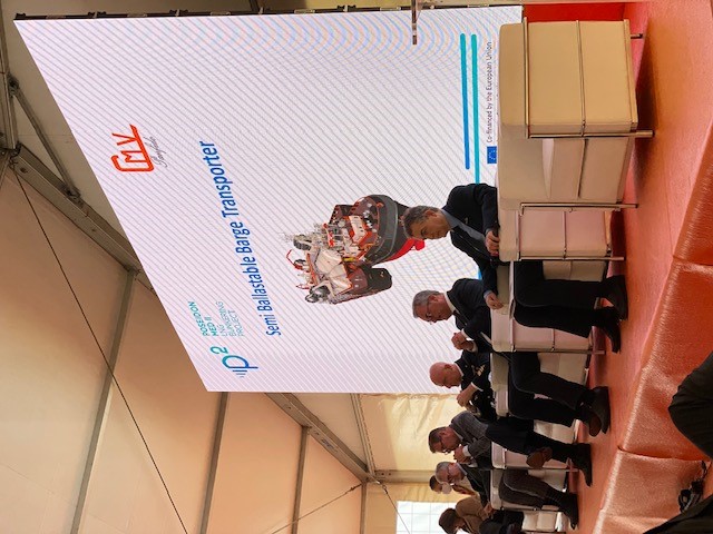 Record LNG bunkering platform presented by Panfido in Ravenna